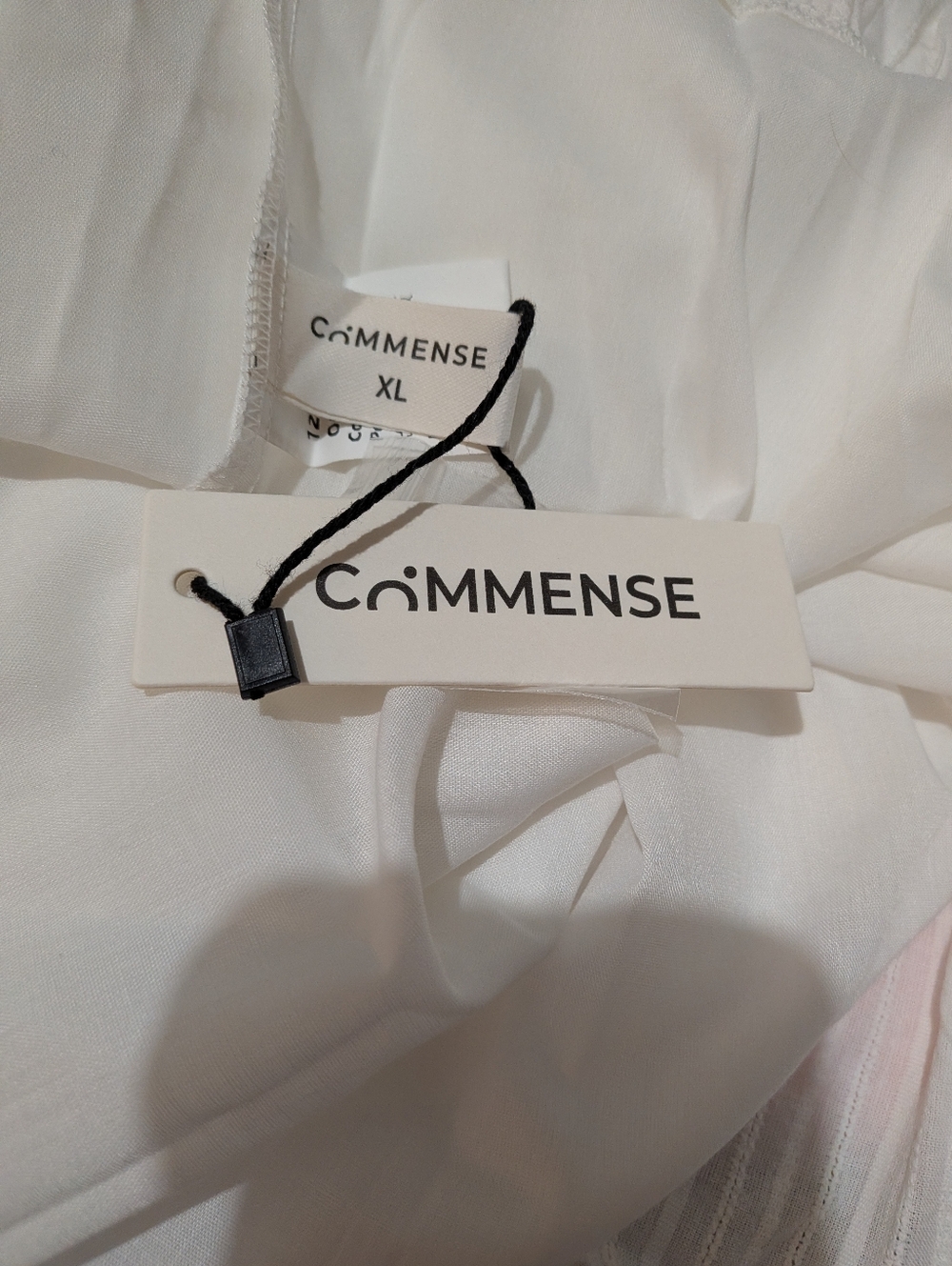 Commense Ruffle Hem Cami Plain Midi Dress - Picture 16 of 16